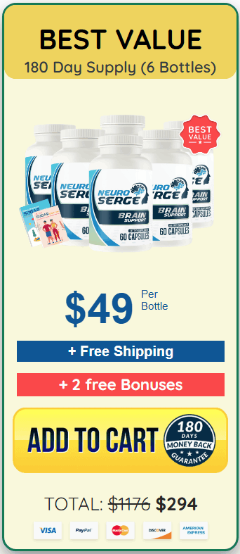 Buy Neuro Serge 6 Bottle